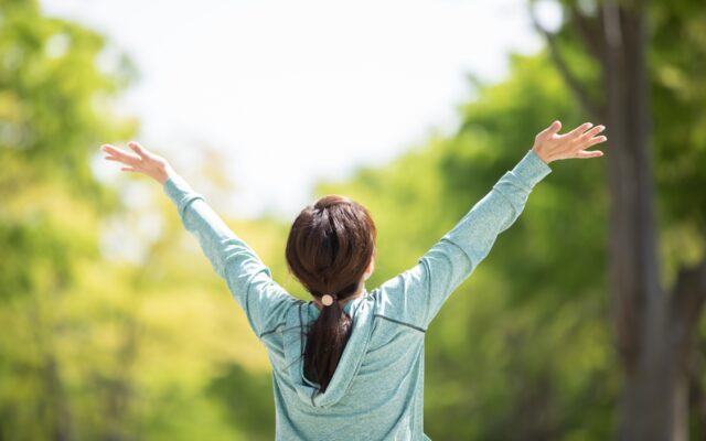 自然の中でのマインドフルネス瞑想